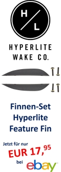 Wakeboard/Wakeskate-Finnen Hyperlite Feature
